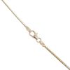 14ct Yellow And White Gold 0.10ct Diamond And Created Ruby Pendant And Chain 18"
