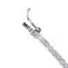Lab Grown 9ct White Gold 2.00ct Diamond Tennis Bracelet 7"