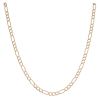 9ct Yellow Gold Figaro Chain 18"