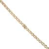 9ct Yellow White and Rose Gold Fancy Chain 16"