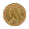 1897 Victoria Half Sovereign Coin