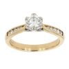 18ct Yellow Gold 0.65ct Diamond Solitaire Ring