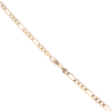 9ct Yellow Gold Figaro Chain 22"