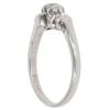 18ct White Gold 0.30ct Brilliant Cut Diamond Trilogy Ring