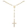 14ct Yellow Gold Rosary Beads 24"