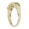 9ct Yellow Gold Peridot Five Stone Ring