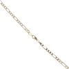 9ct Yellow Gold Figaro Chain 18"