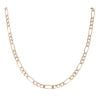 9ct Yellow Gold Figaro Chain 18"