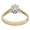 18ct Yellow Gold 0.50ct Brilliant Cut Diamond Solitaire Ring