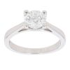 Platinum 1.09ct Brilliant Cut Diamond Solitaire Ring