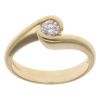18ct Yellow Gold 0.25ct Brilliant Cut Diamond Solitaire Ring