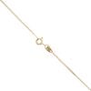 18ct Yellow Gold 0.25ct Brilliant Cut Diamond Solitaire Pendant And Chain 18"