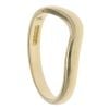 18ct Yellow Gold Plain Wishbone Ring
