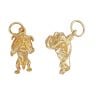 9ct Yellow Gold Bulldog Pendant