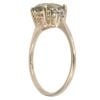 9ct Yellow Gold 0.05ct Diamond And Peridot Ring