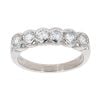 18ct White Gold 1.00ct Diamond Half Eternity Ring