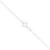 9ct White Gold 0.50ct Lab Grown Brilliant Cut Diamond Solitaire Pendant and Chain 18"