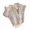 9ct Yellow Gold 2.15ct Diamond Fancy Twist Ring