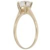 9ct Yellow Gold Cubic Zirconia Solitaire Ring