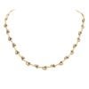 9ct Yellow and White Gold Fancy Chain 16"