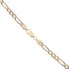 9ct Yellow Gold Figaro Chain 24"