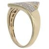 9ct Yellow Gold 1.00ct Baguette Cut Diamond Wrap Ring