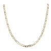 9ct Yellow Gold Figaro Style Fancy Chain 20"