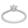 Platinum 0.50ct Brilliant Cut Diamond Solitaire Ring