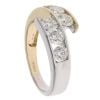 14ct Yellow and White Gold 1.20ct Brilliant cut Diamond Fancy Ring