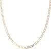 9ct Yellow Gold Double Curb Fancy Chain 20"