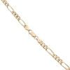 9ct Yellow Gold Figaro Chain 22"