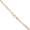 9ct Yellow Gold Patterned Fancy Bar Chain 20"