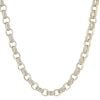 9ct Yellow Gold Cubic Zirconia Belcher Chain 28"
