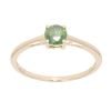 9ct Yellow Gold 0.50ct Green Diamond Solitaire Ring