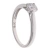 9ct White Gold 0.25ct Diamond Solitaire Ring