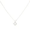9ct Yellow Gold Cubic Zirconia Open Circle Pendant And Chain 18"