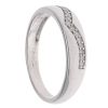 9ct White Gold 0.10ct Diamond Eternity Ring