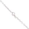 9ct White Gold Belcher Chain 18"