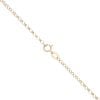 14ct Yellow Gold 0.75ct Diamond Cross Pendant and Chain 18"