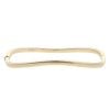 9ct Yellow Gold Wave Hinged Bangle