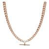 9ct Yellow Gold T-Bar Rollerball Chain 20"