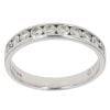 9ct White Gold Brilliant Cut 0.50ct Diamond Eternity Ring