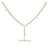 9ct Yellow Gold Albert T Bar Chain 20"