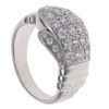 Silver Cubic Zirconia Boxing Glove Ring By Icesia Gents
