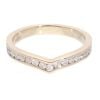 9ct Yellow Gold 0.40ct Diamond Wishbone Ring
