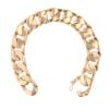 9ct Yellow Gold Curb Bracelet 8.5"