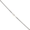 9ct White Gold Fancy Chain 16"
