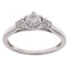 18ct White Gold 0.55ct Brilliant Cut Diamond Dress Ring