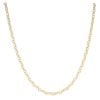 9ct Yellow Gold Wave Chain 18"