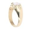 9ct Yellow Gold Cubic Zirconia Signet Ring